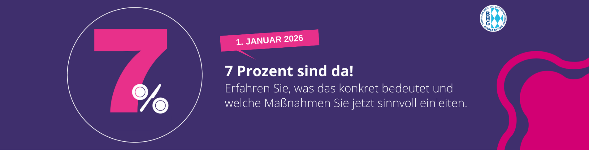 Die 7 Prozent sind da!